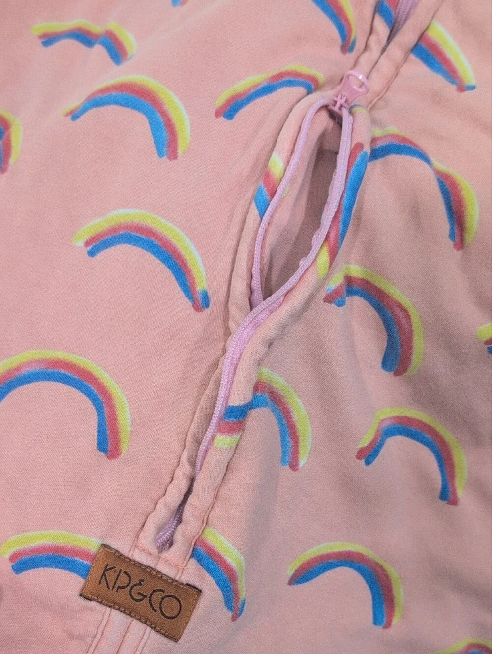 Kip & Co Pink Rainbow Sleep Sack